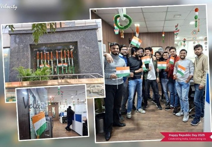 Celebrating Republic Day at Velocity Happy Republic Day