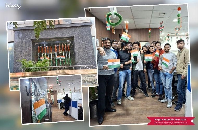 Celebrating Republic Day at Velocity Happy Republic Day