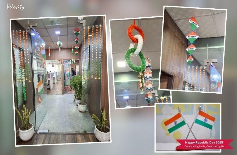 Celebrating Republic Day at Velocity Reflecting patriotism