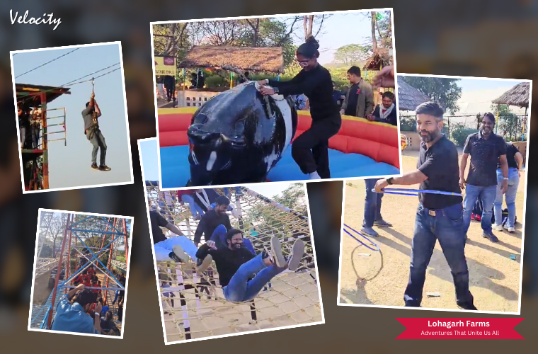 Velocity Team Building at Lohagarh Farms Strengthening Bonds